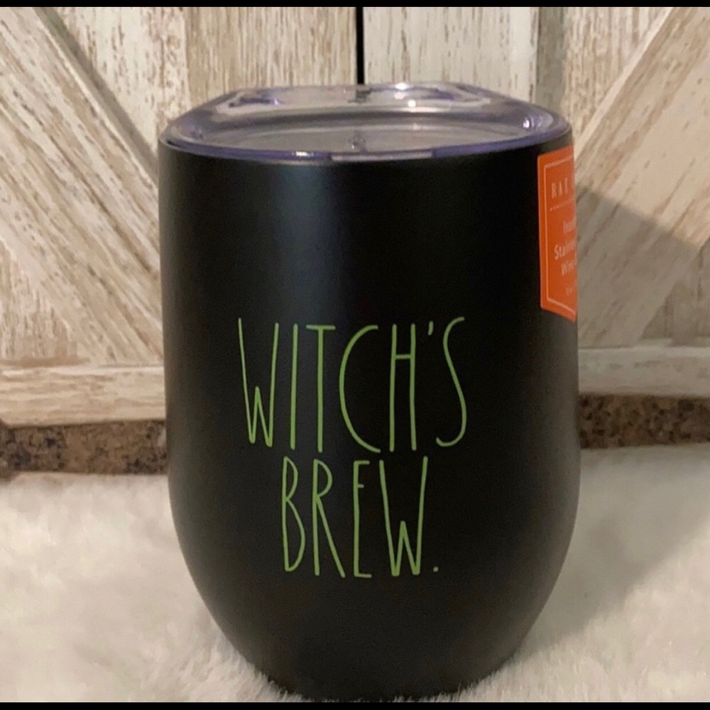 Rae Dunn Witches Brew Wine Tumbler Mug